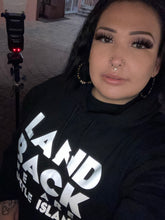 Load image into Gallery viewer, Reflective Land Back Hoodie